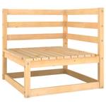 Garten-Lounge-Set (10-teilig) 3009726-1 Braun - Massivholz - Holzart/Dekor - 70 x 30 x 70 cm