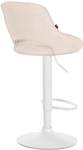 Tabouret de bar Milet Lot de 2 Crème