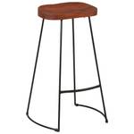 Tabouret de bar 296889 (lot de 2) Marron - 50 x 78 x 40 cm