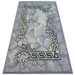 Tapis Bcf Base 3915 Duo Gris Gris - Matière plastique - Textile - 185 x 1 x 270 cm