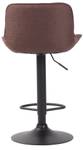 Tabouret de bar Lentini Marron - Noir