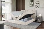 Boxspringbett BOXI1 Beige - Breite: 140 cm - H3