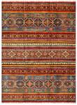 Tapis Torkman XXXIII Rouge - Textile - 172 x 1 x 244 cm