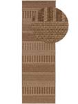 Tapis d'extérieur & intérieur Naoto Marron - Textile - 80 x 1 x 240 cm