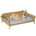 Rattan Hundesofa D04-218YL Metall - 53 x 25 x 84 cm