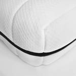 Matelas housse lavable 140x200 cm Blanc - Textile - 140 x 11 x 200 cm