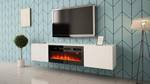 Meuble tv CARBON RTV180 2D Blanc