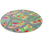 Kinder Spiel Teppich Little Village Rund 200 x 200 cm