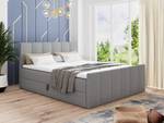 Boxspringbett Star Lux Grau - Breite: 180 cm