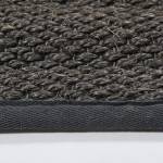 Tapis salon VOLICE 70x230 en sisal gris Gris - Fibres naturelles - 70 x 9 x 230 cm