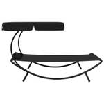 Chaise longue 3004935 Noir