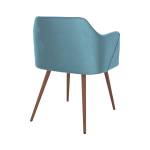 Chaise Daisy (Lot de 2) Bleu