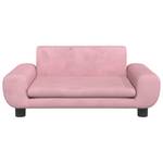 Lit pour chien 3015976 Rose foncé - 70 x 45 cm