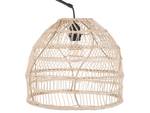 Stehlampen GUAVIARE Beige - Schwarz - Blau - Rattan - 33 x 195 x 130 cm