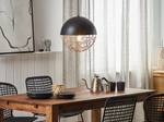 Lampe suspension PADMA Noir - Cuivre