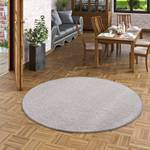 Luxus Soft Velours Teppich Shine Rund Taupe - 200 x 200 cm