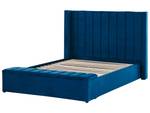 Doppelbett NOYERS Blau - Marineblau - Breite: 170 cm