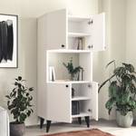 Armoire polyvalente Nes Blanc - Bois manufacturé - 60 x 135 x 32 cm