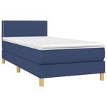 Boxspringbett 3017288-6 Blau - 100 x 203 cm