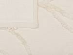 Couverture ACACIA Beige - Blanc - Fibres naturelles - 130 x 1 x 160 cm