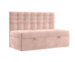 Kinder-Boxspringbett KAJ Pink - Tiefe: 100 cm