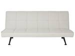 3-Sitzer Sofa HASLE Beige - Schwarz - Creme