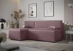 Ecksofa MIR Violett - Ecke davorstehend links