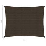 Voiles d'ombrage 3016419-1 Marron - 600 x 500 cm