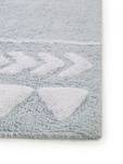 Waschbarer Kinderteppich Blau - Naturfaser - 120 x 1 x 180 cm