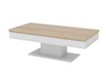 Table basse ASTULIA Beige - Bois manufacturé - 59 x 40 x 146 cm