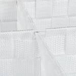 Panier de rangement avec 4 compartiments Blanc - Métal - Matière plastique - 32 x 10 x 27 cm