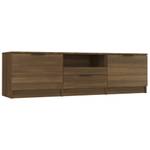 TV-Schrank D353 Eiche Schwarzbraun Dekor