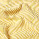 Tagesdecke Halden mit Chevron-Muster Gelb - 225 x 255 cm