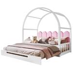 Lit enfant lit coulissant Thalassas Ⅱ Blanc