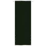 Écran de balcon 3011436-1 Vert foncé - 80 x 240 x 1 cm