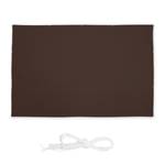 Voile d'ombrage rectangulaire marron 700 x 500 cm