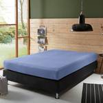 Boxspring-Spannbettlaken 202136 Blau - 140-160 x 200 cm