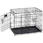 Cage pour chien 3007362 Gris - Métal - Matière plastique - 45 x 49 x 64 cm