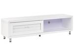 Meuble TV PEMBORKE Blanc - Bois manufacturé - 158 x 43 x 39 cm