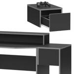 Gaming Tisch Kron 39681 Schwarz - Holzwerkstoff - 100 x 87 x 60 cm