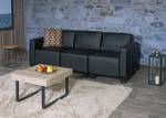 3-Sitzer Sofa Moncalieri Schwarz