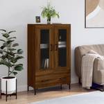 Highboard DE2729 Eiche Schwarzbraun Dekor