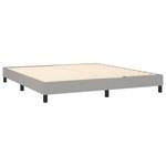 Boxspringbett 3017265-4 Hellgrau - Breite: 160 cm