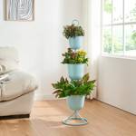 Porte-plantes Alphen Bleu clair - 28 x 110 x 28 cm