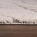 Tapis shaggy POUDA 80x150 beige Beige - 80 x 150 cm