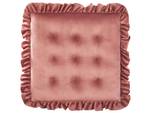 Indoor-Sitzkissen KALANCHOE Pink - Textil - 40 x 7 x 40 cm