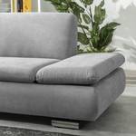 Terrence Ecksofa links, hellgrau Grau - Textil - 270 x 76 x 190 cm