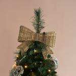 Tree Rattan Rustic Jacky Topper Bow
