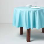 Tischdecke aus 100% Baumwolle Hellblau - 178 x 178 cm
