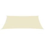 Voile solaire 3016493-4 Blanc crème - 450 x 200 cm